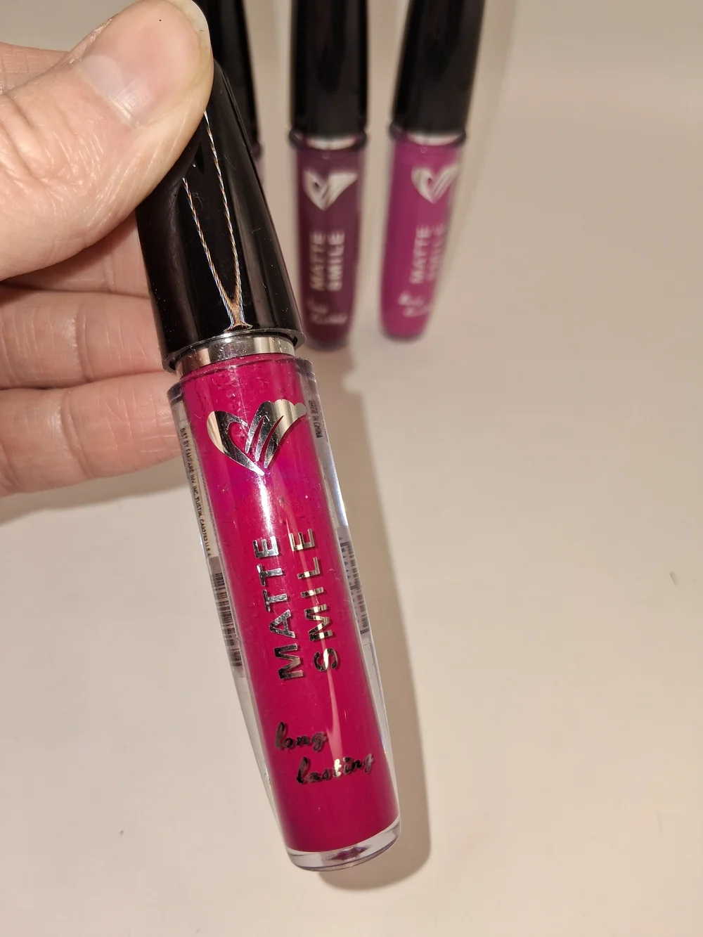 Muse Matte Smile Liquid Lipstick Set — Magenta & Fuchsia Tones